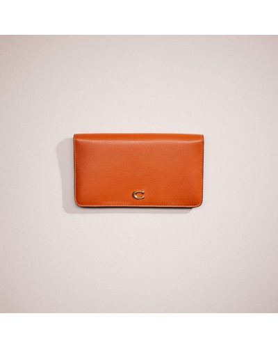 COACH Restored Slim Wallet - Orange