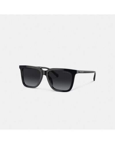 COACH Retro Square Sunglasses - Black