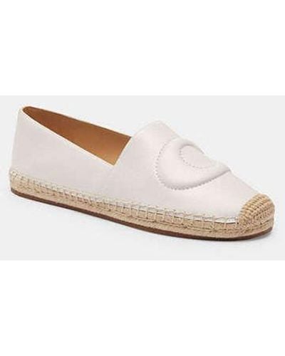 COACH Cruz Espadrille - White