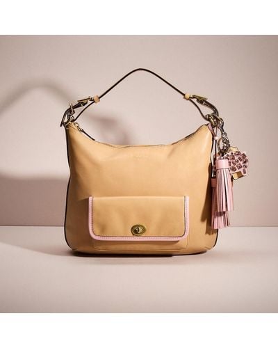COACH Upcrafted Legacy Courtenay Hobo - Natural