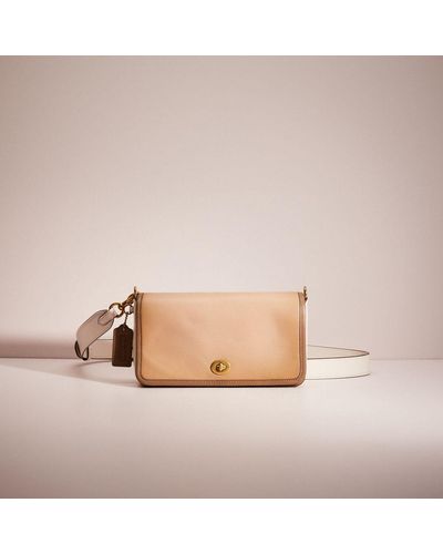 COACH Restored Dinky In Colorblock - Pink
