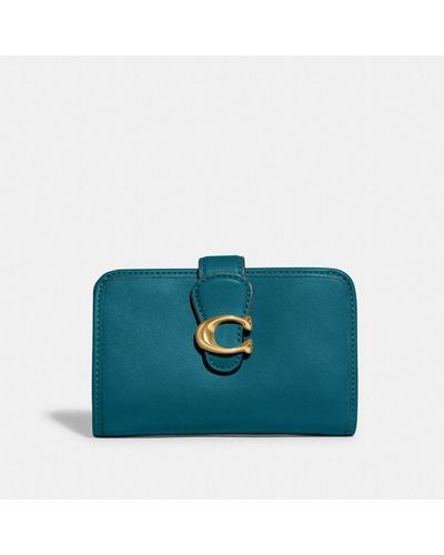 COACH Tabby Medium Wallet - Blue