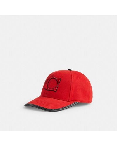 COACH Baseball Hat - Red