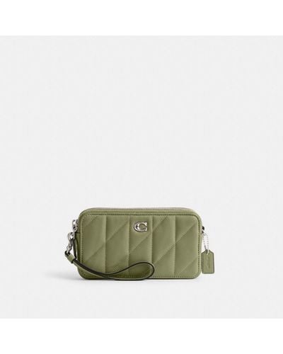 COACH Kira Crossbody Bag With Pillow Quilting - Green