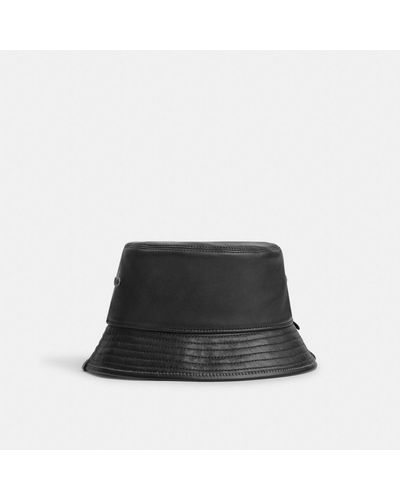Black COACH Hats for Women | Lyst