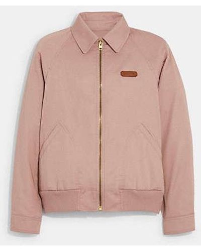 COACH Harrington Jacket - Pink