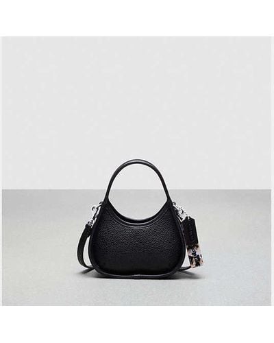 COACH Mini Ergo Bag With Crossbody Strap In Coachtopia Leather - Black