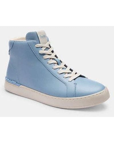 COACH Clip High Top Sneaker - Blue
