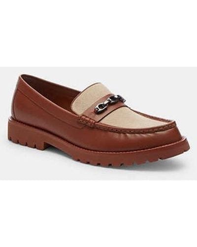 COACH Brooks Loafer - Brown