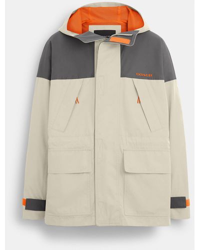 Coach Outlet Heritage Reversible Jacket - Brown
