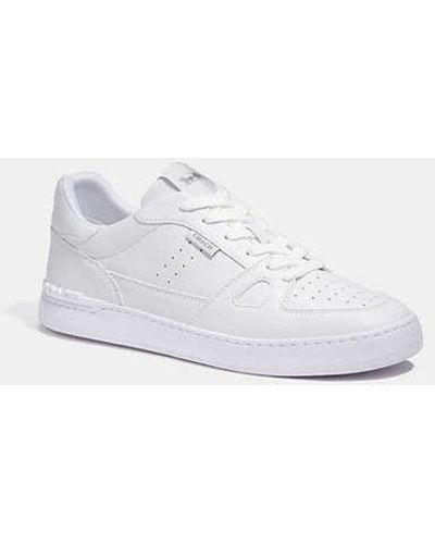 COACH Clip Court Sneaker - White