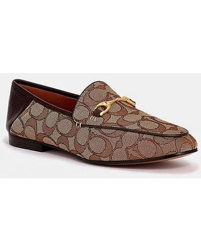 COACH Haley Loafer - Brown