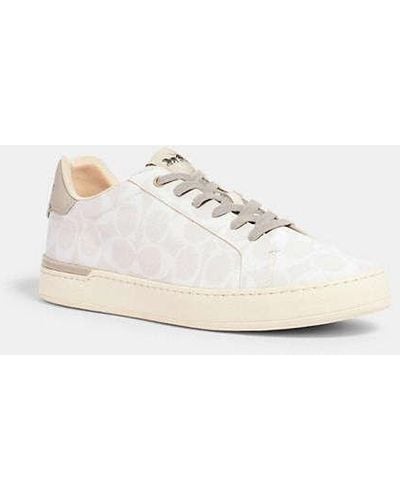 COACH Clip Low Top Sneaker - White