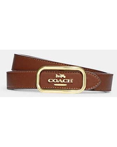 Coach belts womens outlet