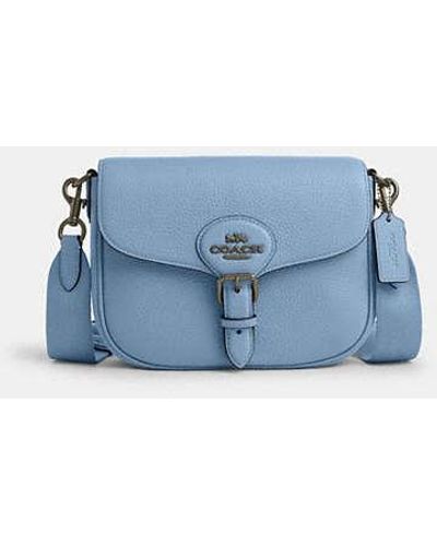COACH Amelia Saddle Bag - Blue