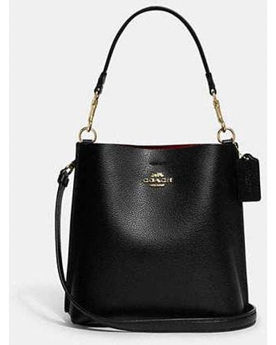 COACH Mollie Bucket Bag - Black