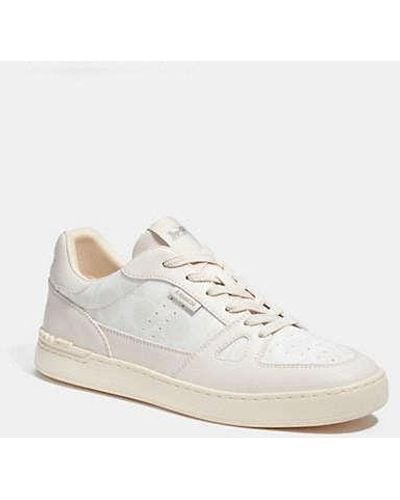 COACH Clip Court Sneaker - White