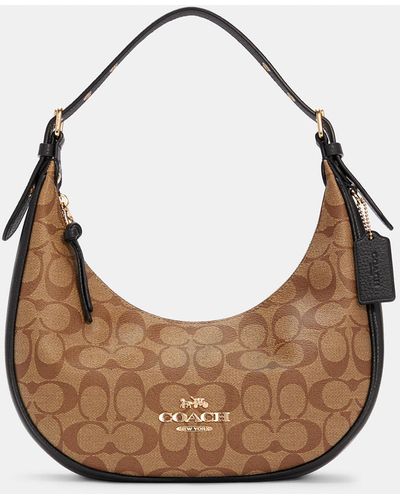 COACH Bailey Hobo Bag In Signature Canvas - Multicolor