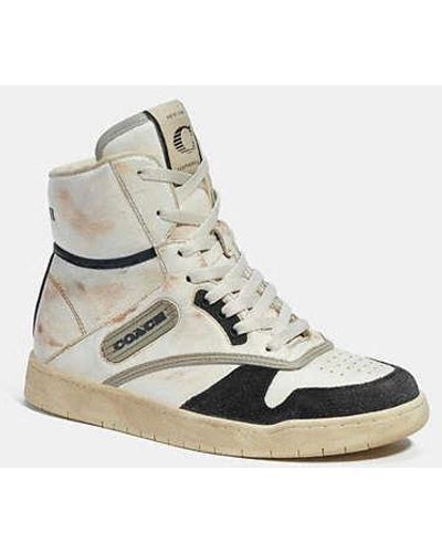 COACH High Top Sneaker - Black