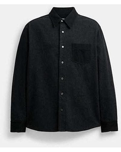 COACH Denim Shirt - Black
