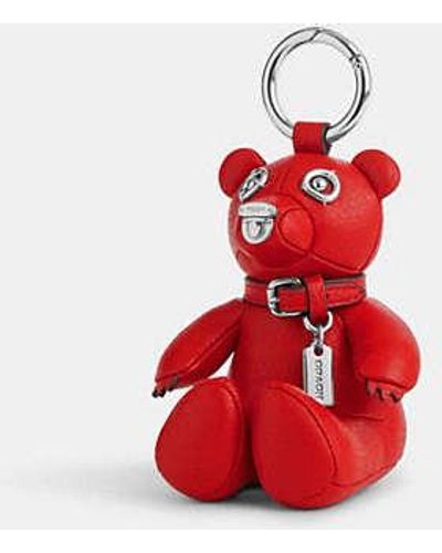 COACH Bear Bag Charm - Red