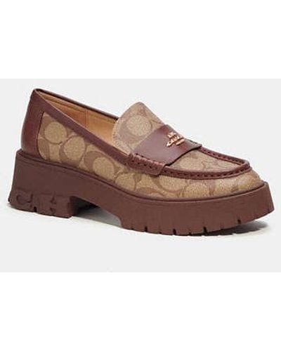 COACH Ruthie Loafer - Brown