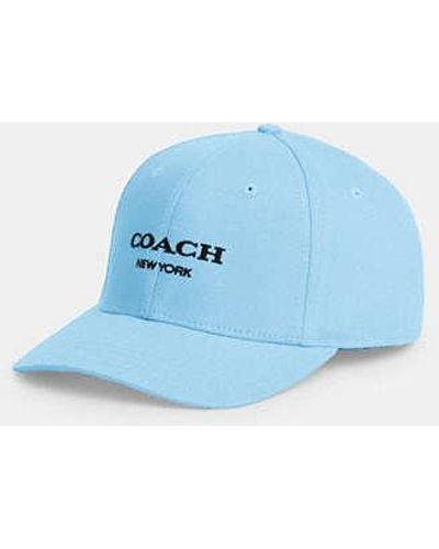 COACH Embroidered Baseball Hat - Black