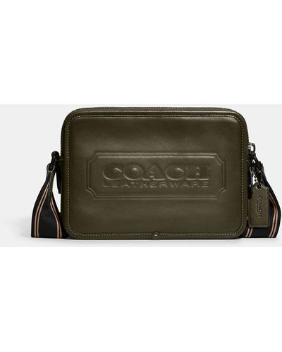 COACH Charter Crossbody 24 With Badge - Green