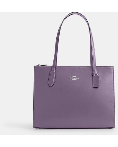 Purple COACH Tote bags for Women | Lyst