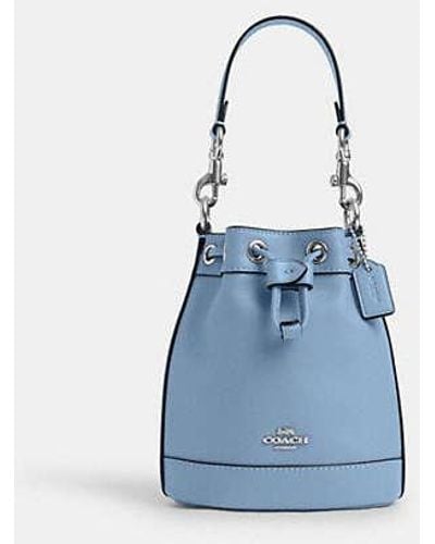 COACH Mini Bucket Bag - Blue