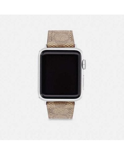 COACH Apple Watch® Strap, 38 Mm And 40 Mm - Black