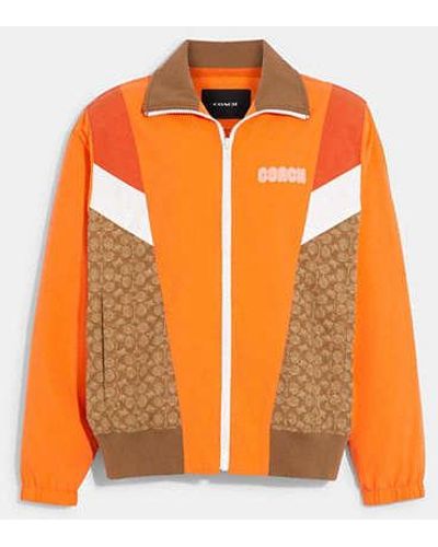 COACH Track Jacket - Orange