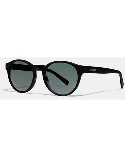 COACH Wythe Round Sunglasses - Multicolor