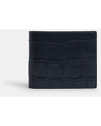 COACH 3 In 1 Wallet - Black