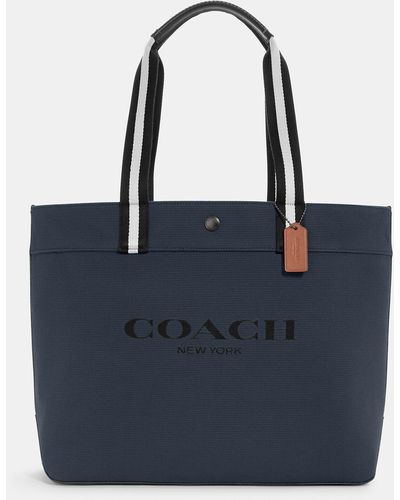 COACH Tote 38 With - Blue