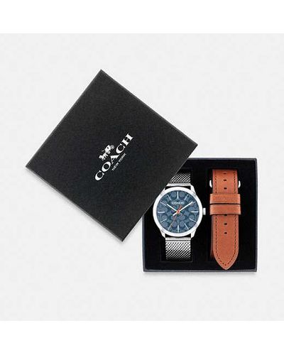 COACH Baxter Watch, 39 Mm - Black