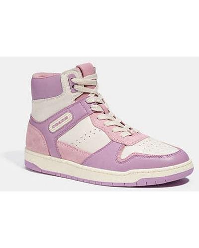COACH High Top Sneaker - Pink