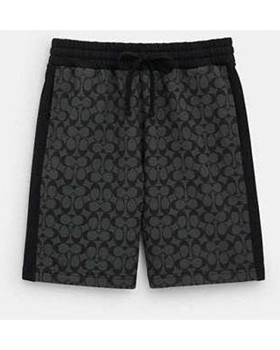 COACH Signature Shorts - Black