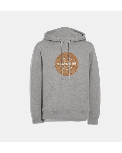 COACH Pullover Hoodie - Gray