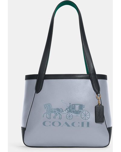 COACH Tote 27 In Colorblock With Horse And Carriage - Multicolor