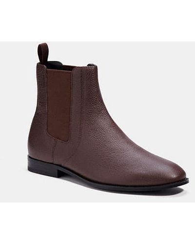 COACH Graham Chelsea Boot - Brown