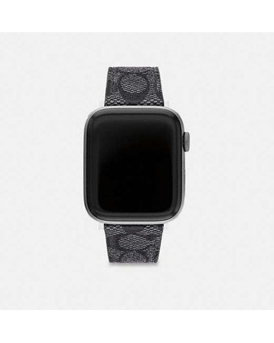 COACH Apple Watch® Strap, 42 Mm And 44 Mm - Black