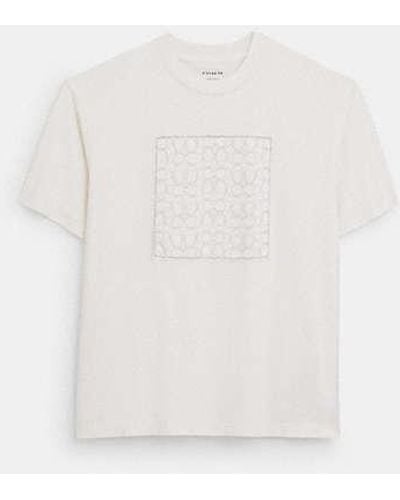 COACH Signature T-shirt - White