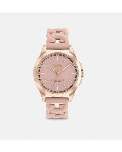 COACH Libby Watch, 34 Mm - Pink