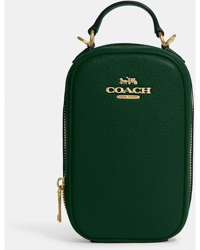 COACH OUTLET®  North/South Phone Crossbody In Signature Canvas