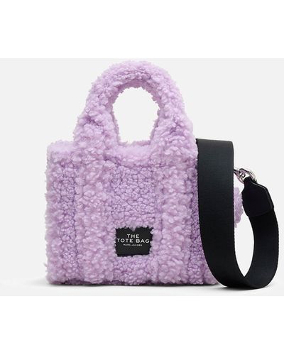 Marc Jacobs The Micro Teddy Tote Bag - Purple