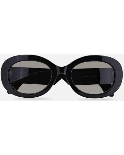 Vivienne Westwood Round Acetate Sunglasses - Black