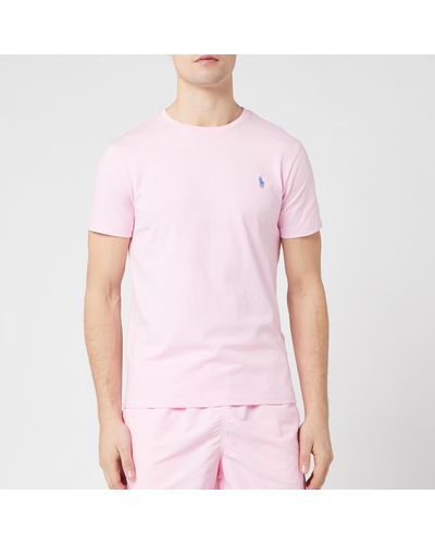 Polo Ralph Lauren Custom Slim Fit Pocket T-shirt - Pink