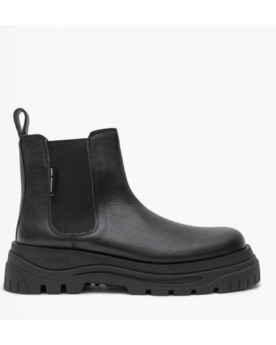 Axel Arigato Blyde Leather Chelsea Boots - Black