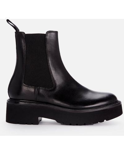 Grenson Nova Leather Chelsea Boots - Black